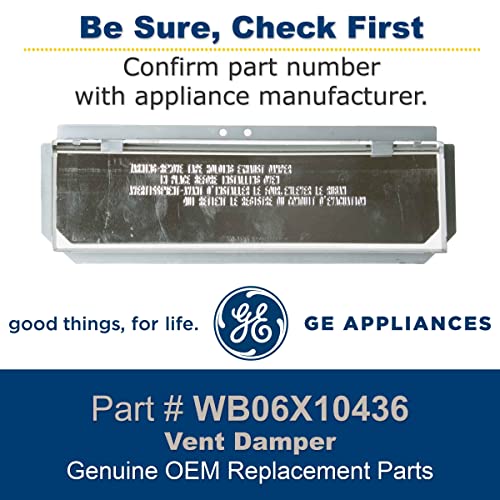 GE WB06X10436 Genuine OEM Vent Damper for GE Microwaves - Grill Parts America