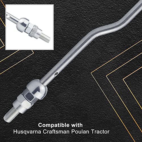 532195270 Front Deck Lift Link Suspension Kit/Nuts, 194209 194208 Bow tie Cotter pin & 191912 Washer - Compatible With Husqvarna Craftsman Poulan Tractor/Mower 195270, 581506903, 532195264, 581506902. - Grill Parts America