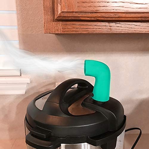 Steam Release Diverter Accessory Fits Instant pot 3, 5, 6, 8 Qt Duo & Smart Models Only, Made By High Grade Food Silicone，Helps Protect Cabinets-Green - Kitchen Parts America