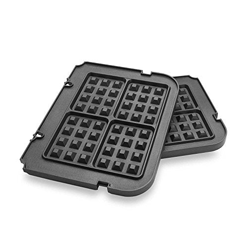 Waffle Plates Only for Cuisinart Griddler GR-4N, GR-5B, GR-6 and GRID-8N Series, Nonstick Coating Baking Waffle Plates by Gvode - Grill Parts America