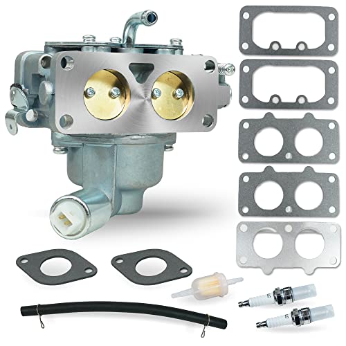 Carburetor Carb Replaces MIA12038 For John Deere Z445 Z655 EZTrak Zero Turn L118 L120 LA130 LA135 LA140 LA145 LA150 Lawn Tractor With Briggs Stratton 22HP 23HP 24HP 25HP 26HP 27HP V-Twin Intek Engine - Grill Parts America