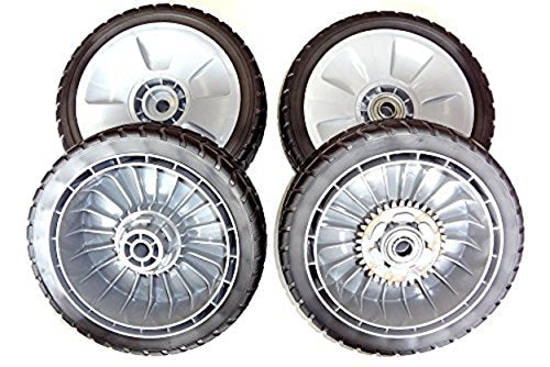 Honda HRR Wheel Kit (2 Front 44710-VL0-L02ZB, 2 Back 42710-VE2-M02ZE) - Grill Parts America