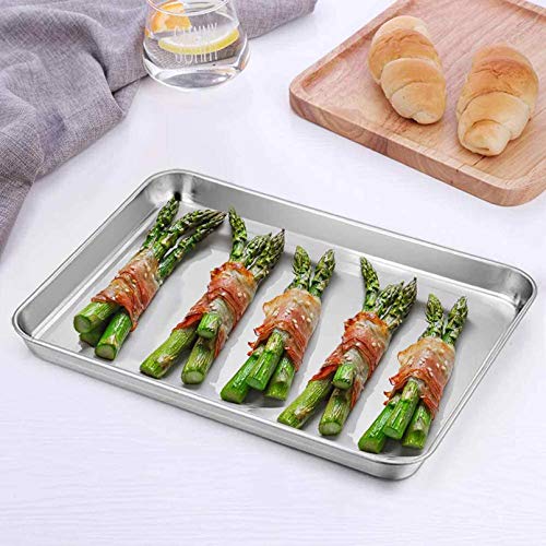 TeamFar Stainless Steel Compact Toaster Oven Pan - Kitchen Parts America