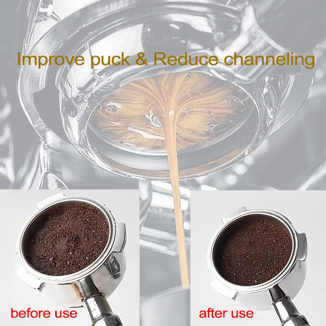 3PCS Professional 51mm Coffee Puck Screen/Espresso Portafilter Lower Shower Screen/Contact Screen/Reusable Filter Screen - 1.7mm Thickness 150um - Stainless Steel - Kitchen Parts America