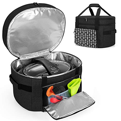 YARWO Slow Cooker Travel Bag with Bottom Board - Kitchen Parts America