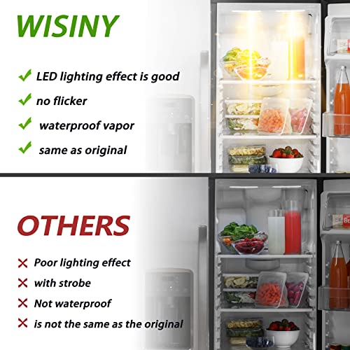 WISINY LED Light Board WR55X26671 PS11767930 AP6035586 Compatible for GE Refrigerator Replacement Part Replace 4468532 EAP11767930 LED3344588 5PCS - Grill Parts America