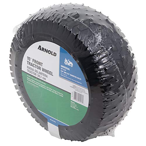 Arnold (490-325-0012) Lawn Mower Front Wheel-15-Inch Universal Fit, 15" - Grill Parts America