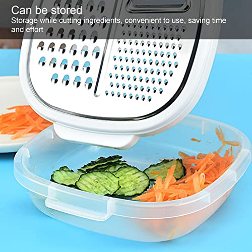 Vegetable Chopper Kitchen Grater Professional Food Chopper Vegetable Slicer Onion Chopper With Container And 3 Blades - Kitchen Parts America