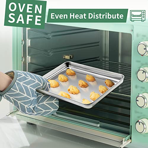 Baking Sheets Set of 2, HKJ Chef Cookie Sheets 2 Pieces - Kitchen Parts America