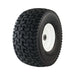 Marathon 30426 15x6.50-6" Flat Free Lawnmower Tire on Wheel, 3" Hub, 3/4" Bushings - Grill Parts America