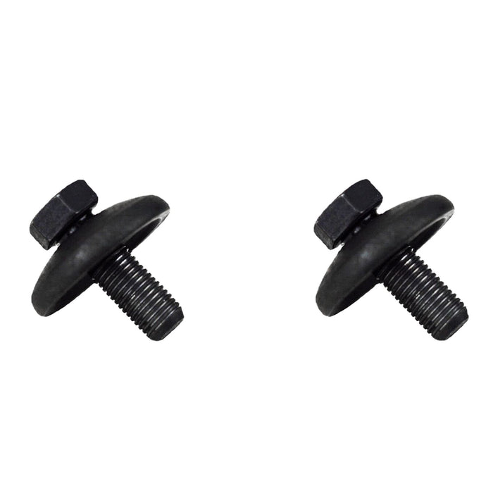 heyous 2pcs Lawn Mower Blade Bolt & Tractor Blade Bolt 1-1/4" x 7/16"-20 with Cupped Washer for Attaching Blades on Riding Lawn Mower - Grill Parts America