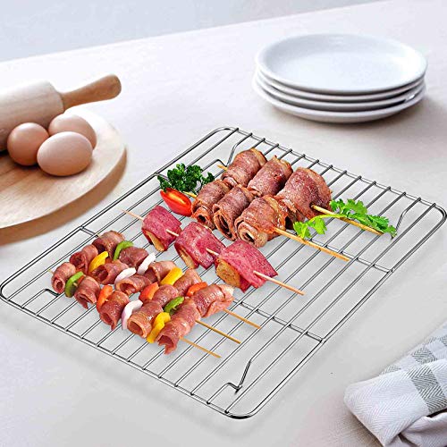 TeamFar Toaster Oven Pan Tray with Cooling Rack - Kitchen Parts America