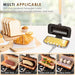 Hot Sandwich Maker, Hot Dog Toaster, Double-Sided Sandwich Baking Pan, Double Sided Frying Pan, Grilled Cheese Maker Nonstick Sandwich Maker Flip Grill Pan for Breakfast Pancakes, Toast, Omelets - Grill Parts America