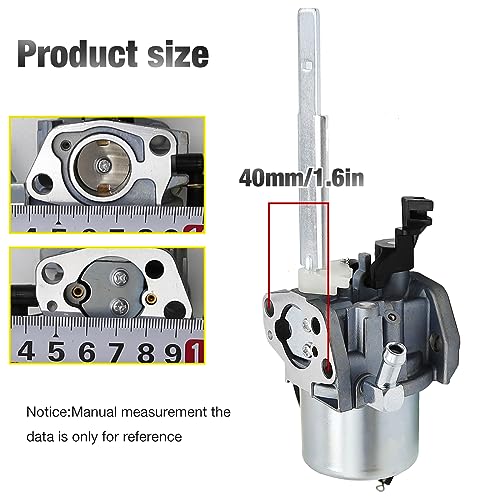 SYOWADA 585020402 Carburetor Repair Kit Replacement for Husqvarna/Poulan Pro 436565 585020402 532436565 208Cc Snow Engine Snow Blowers, 20001368 Carb Replacement for Lct03121 Lct03122 Snow Blower - Grill Parts America