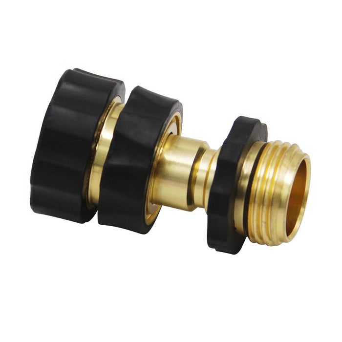 Twinkle Star 3/4 Inch Garden Hose Fitting Quick Connector Male and Female Set, 2 Set - Grill Parts America