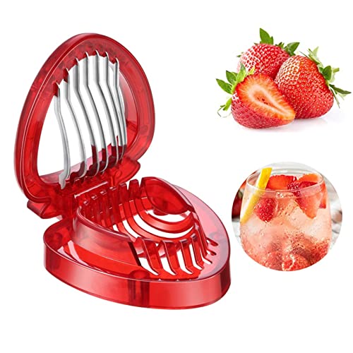 SOFULU Chopper Vegetable Cutter Making Cake Strawberry Slicer Stainless Steel Sharp Blade Strawberry Cake Tools Kitchen Gadgets - Kitchen Parts America