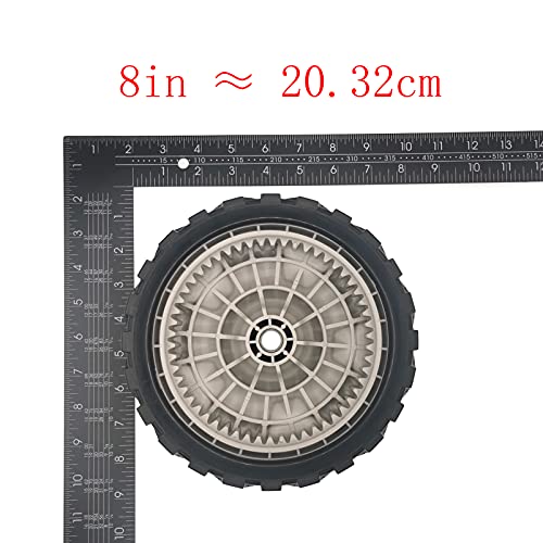 2pcs 8in Lawnmower Wheel 634-05040 for MTD Brute Columbia Craftsman Yard Man Lawn Mower - Grill Parts America