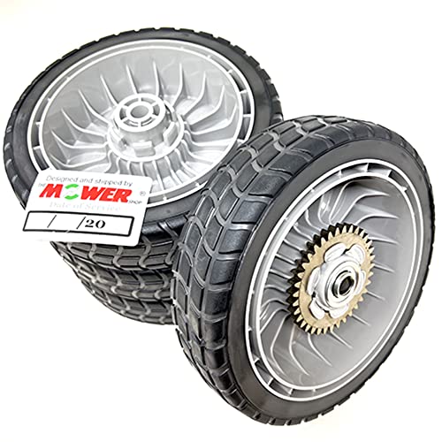 The Mower Shop HRR216 Wheel Set (Includes set of rear 42710-VE2-M02ZE and set of front 44710-VL0-L02ZB) - Grill Parts America