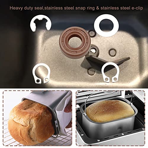 Heavy Duty Pan Seal Kit for Cuisinart Bread Maker Model CBK-100 (7MKIT-HD) - Grill Parts America