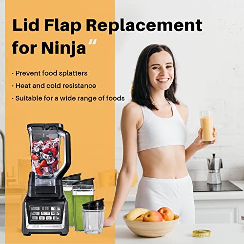 Blender Lid Replacement for Ninja, Spout Cover Blender Top Replacement Parts for Ninja Locking Lid 72 oz Pitcher BL610 BL770 BN701 BN801 - Grill Parts America