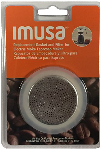 IMUSA USA Replacement Gasket & Filter for IMUSA Electric Moka/Espresso Maker - Kitchen Parts America