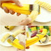 Beille 2pk Quick Banana Fruit Slicer Chopper Stainless Steel Blades - Kitchen Parts America