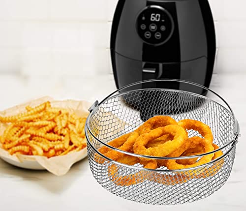 Air Fryer Basket for Instant Pot 6, 8Qt,Accessories for Air Fryer,Air Fryer Replacement Basket,Steamer Basket,Mesh Basket - Grill Parts America