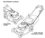 Genuine OEM Honda HRR2167VKA Walk-Behind Lawn Mower Engines Carburetor Assembly & MOUNTING GASKETS Set (Engine Serial Numbers GJAPA-1634652 and UP) - Grill Parts America