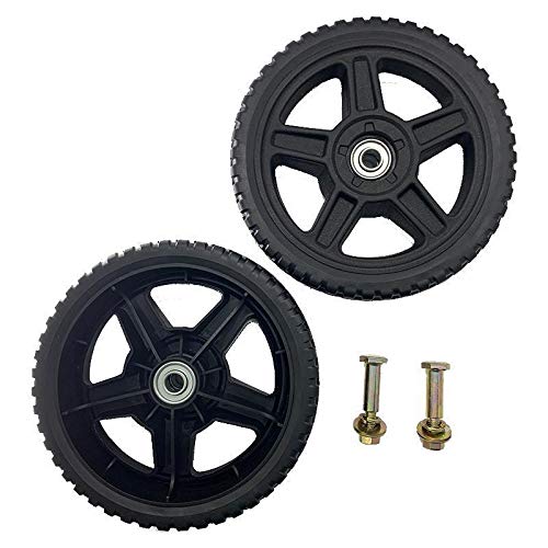 Raisman Set of 2 Wheels Kit for Push Mowers (8" Inch) - Grill Parts America