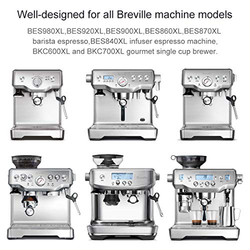 Possiave 12-Pack Charcoal Water Filters Compatible with Breville BWF100 Machines, Breville Espresso Machine Water Filter Replacements - Kitchen Parts America