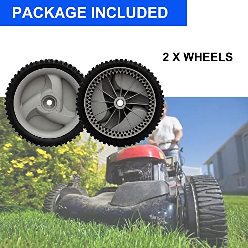 ZALANA Set of 2 Front Drive Wheels 583719501 194231X460-401274X460Front Drive Tires Wheels for Craftsman Mower - Fit for Craftsman Husqvarna & HU Front Wheel Drive Self Propelled Lawn Mower, Gray - Grill Parts America