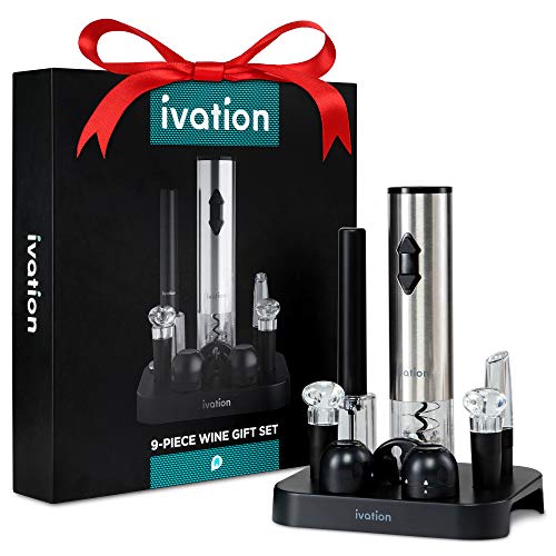 Ivation 9-Piece Wine Opener Gift Set - Kitchen Parts America