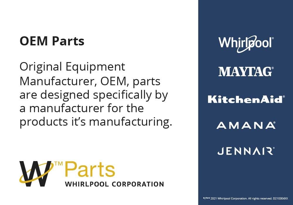 Whirlpool WPW10121138 Genuine OEM SxS Refrigerator Water Filter Housing Replacement Part - Replaces 2260507, 2260513, W10121138 - Grill Parts America