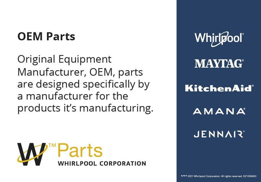 Whirlpool WPW10121138 Genuine OEM SxS Refrigerator Water Filter Housing Replacement Part - Replaces 2260507, 2260513, W10121138 - Grill Parts America