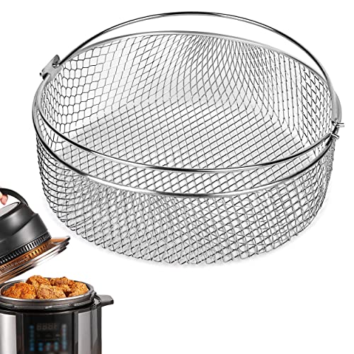 Air Fryer Basket for Instant Pot 6, 8Qt,Accessories for Air Fryer,Air Fryer Replacement Basket,Steamer Basket,Mesh Basket - Grill Parts America