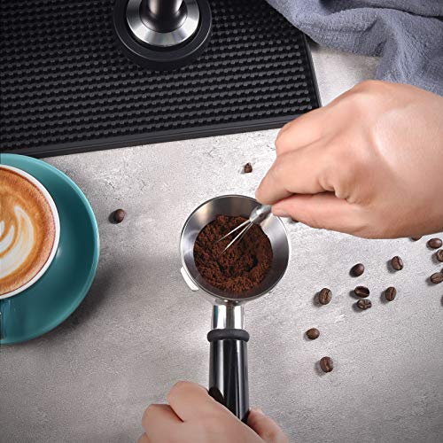 Espresso Coffee Stirrer, MATOW Stainless Steel Mini Whisk for Espresso Stirring Distribution – Professional Coffee Powder Stirring Tool - Kitchen Parts America