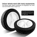 7 Inch Wheels Replaces for Oregon 72-107, 2 Pack Universal Wheels Tires Compatible with Craftsman JD Lawnmower Edger, BBQ Grills, Radio Flyer Wagon, Hand Truck, Utility Cart, Snowblower - Grill Parts America