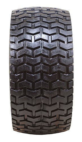 Marathon 30426 15x6.50-6" Flat Free Lawnmower Tire on Wheel, 3" Hub, 3/4" Bushings - Grill Parts America