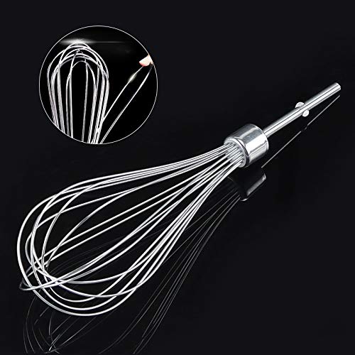 Kitchen Aid Hand Mixer Attachments KHMPW Stainless Steel Pro Whisk Egg Beater replaces KHM512BM,AP5644233,PS4082859,KHM2B - Kitchen Parts America