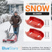 BlueStars 721011 Snow Thrower Skid Shoes - Fit for Ariens 2-Stage Snow Thrower - Replace Ariens MTD John Deere 01028600 02483859 24599 2483859 106500 245995 2483851 - Pack of 2 - Grill Parts America