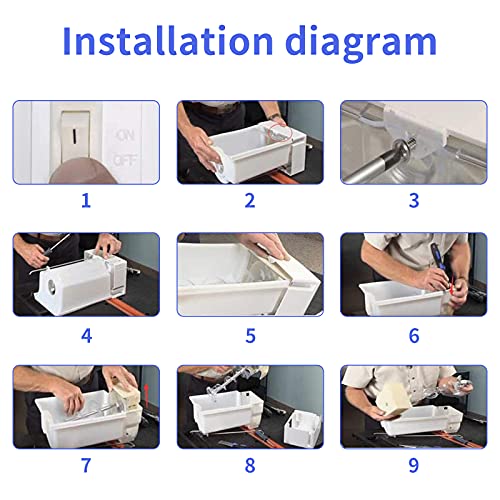 Ice Maker Dispenser Auger for GE Refrigerator Replacement Parts : WR17X11705 WR17X11939 PS1018130 AP3849786 AP3672963 PS964350 Ice Bucket Auger - Grill Parts America