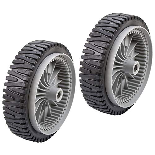 Set Of 2 Husqvarna AYP OEM Lawn Mower Wheels 581009202 193912X460 - Grill Parts America