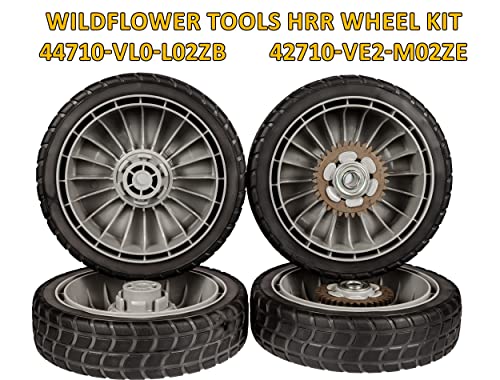 WILDFLOWER Tools HRR Wheel Kit Set of (2) 44710-VL0-L02ZB & (2) 42710-VE2-M02ZE - Grill Parts America