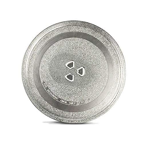 Diameter 9.6inch/24.5cm Thickened Heat Resistant Microwave Glass Plate Turntable Tray Accessories for Small Microwave - Grill Parts America