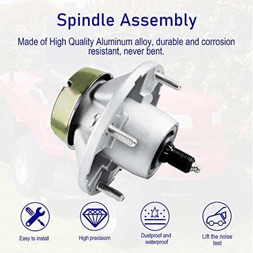 Youxmoto AM135349 Deck Spindle Assembly for John Deere X475 X485 X495 X520 X500 X530 LT133 LT155 LT166, Replaces AM124498 AM131680 AM144377 - Grill Parts America