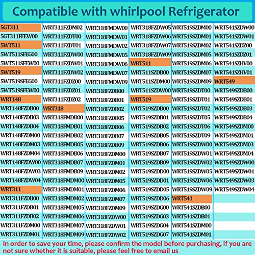 W10861519, W10628698 Deli Drawer Hanger, Meat Drawer Shelf Compatible with whirlpool Refrigerator WRT311/WRT318/WRT148/WRT511 Some models (not all) Part Number: AP5999492, 4382323, PS11731608 - Grill Parts America