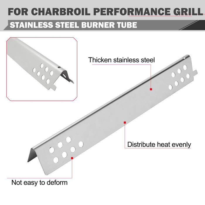 463347518 Heat Tents Burners Grates Replacement Parts for Charbroil Performance 5 Burner Grill Replacement Parts 463347519 463373019 G470-0004-W1A Grill Parts G470-5200-W1 G470-0002-W1 Grill Grates - Grill Parts America