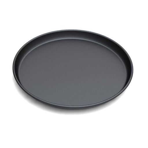 Maconee 10inch Round Metal Crisper Pan, Gray, Non-stick and Dishwasher Safe, Great for Bacon, Scram Eggs, Reheating Pizza, Fries, Frozen Hamburger Patties and more - Grill Parts America