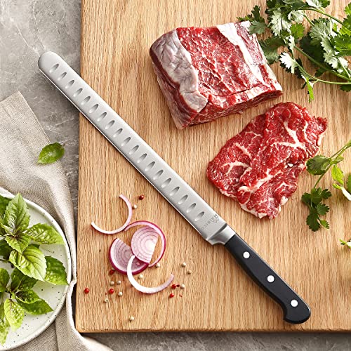 MAIRICO Ultra Sharp Premium 11-inch Stainless Steel Carving Knife - Ergonomic Design - Best for Slicing Roasts, Meats, Fruits and Vegetables - Kitchen Parts America