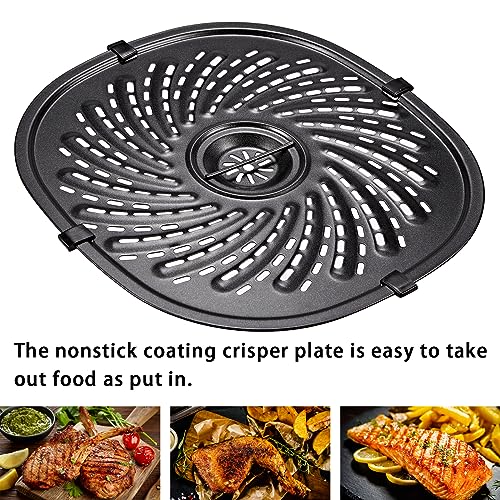 Air Fryer Replacement Grill Pan For Power XL 7QT Air Fryers,Nonstick Coating Crisper Plate,Air Fryer Replacement Parts,Air Fryer Rack,Air Fryer Accessories - Grill Parts America